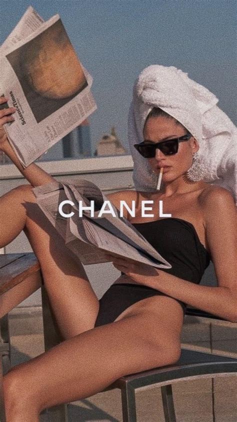 Vintage Chanel. Chanel Sunglasses. Vintage Elle. Vintage Chanel Poster ...