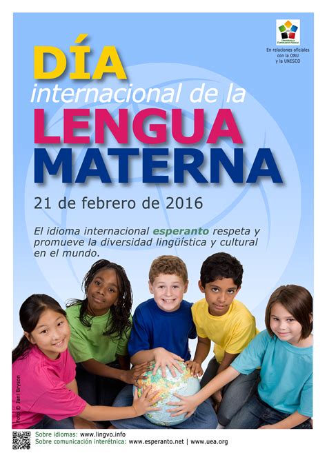 21 de febrero, Día Internacional de la Lengua Materna* | Federación ...