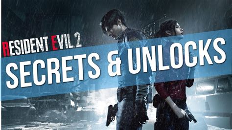 Resident Evil 2 Secrets and Unlocks - YouTube