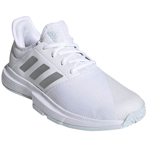 Adidas GameCourt Women's Tennis Shoe Blue/silver