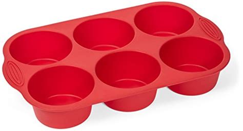 Elite BakewareTM 5 Piece Nonstick Silicone Muffin Pan and Cupcake Pans ...