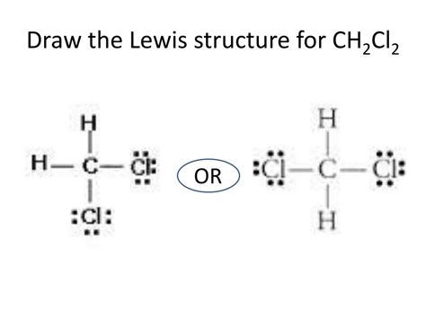 Lewis Structure For Ch2cl2