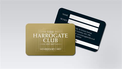 The Harrogate Club - illumanize your digital space | Membership card ...