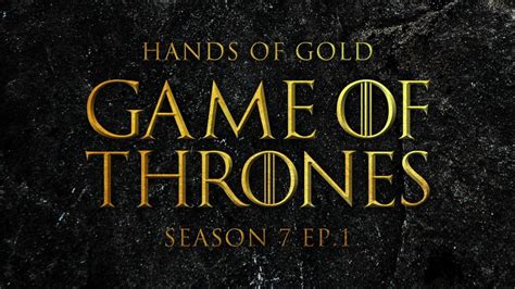 Game of Thrones: Ed Sheeran - Hands of Gold | Season 7 - YouTube