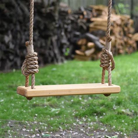 Olde-Fashioned Tree Swing 32"w/ manila rope - AugustGeorges