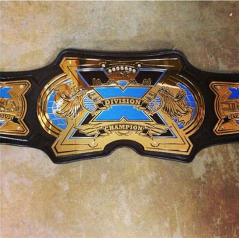 Imagen: Nuevo diseño del TNA X Division Championship | KGB-Wrestling.com