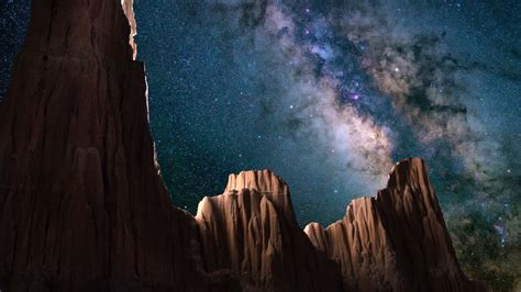 Free download | HD wallpaper: Sci Fi, Milky Way, Galaxy, Night, Sky, Starry Sky, Stars ...