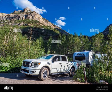 Thomas Creek Campground, Lamoile Canyon, Ruby Mountains near Elko ...