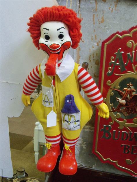 1970's Ronald Mcdonald doll- he's adorable! | Childhood toys, Old toys ...