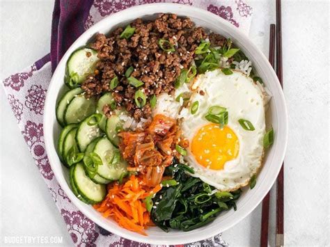 Korean Bibimbap Bowl