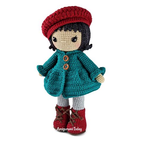 Free Crissy crochet doll amigurumi pattern - Amigurumi Today