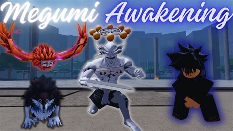 Megumi Awakening *MAHORAGA* | Cursed Arena - YouTube