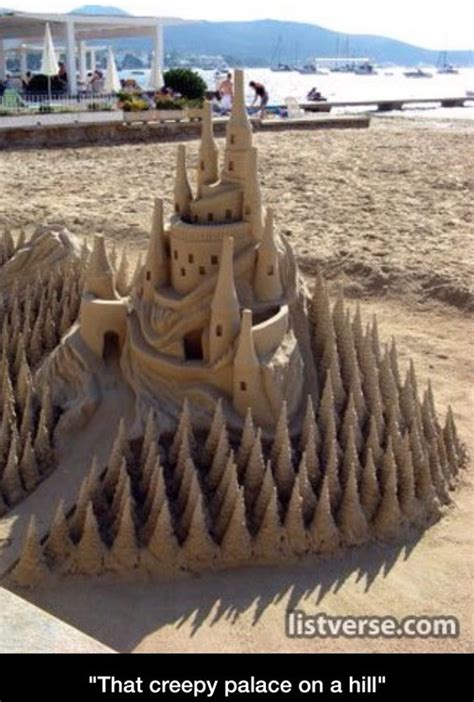 Creepy sand castle - Meme by soydolphin :) Memedroid