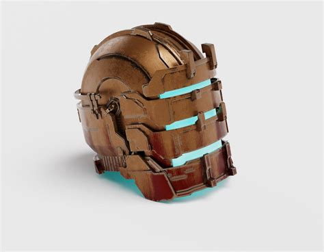 Helmet from Dead Space Remake by PhoenixLegendsProps on DeviantArt