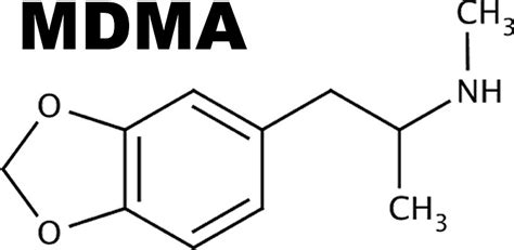 "MDMA (Ecstasy) Molecule 2" Stickers by eldar | Redbubble