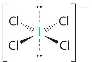 Which is true about the ion icl4 -? which is true about the ion icl4 -? there is one lone pair ...