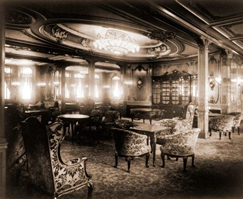 Inside the Titanic: When the huge ship sank in 1912, here's what the luxurious interior looked ...