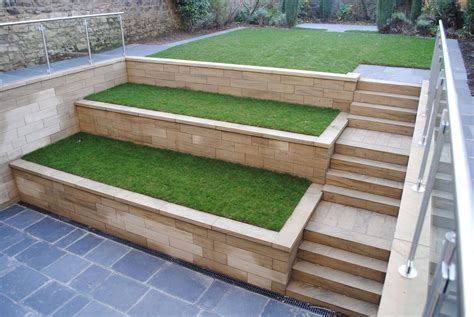 Terraced Backyard Landscaping Ideas - Image to u