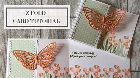 Z Fold Card Tutorial - YouTube