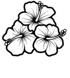 Hawaiian Clipart Black And White | Free download on ClipArtMag