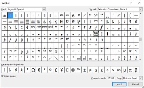 How to insert musical symbols in MS Word 2010? Plus, where to find - Microsoft Community