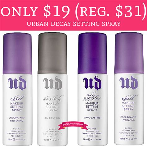 Only $19 (Regular $31) Urban Decay Makeup Setting Spray - Deal Hunting Babe