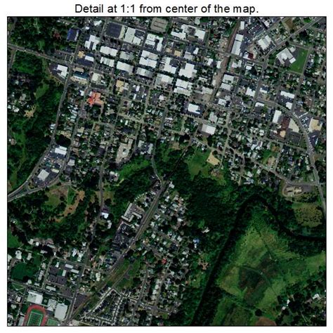 Aerial Photography Map of McMinnville, OR Oregon