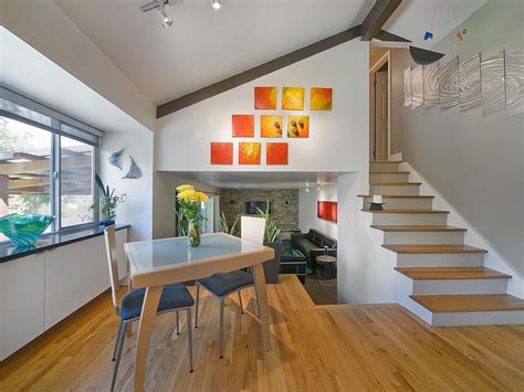 Groovy Art-filled Tri-Level in Denver | HomeDSGN | Home building design, House inside, Tri level ...