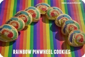 Rainbow Pinwheel Cookies - Casa Costello