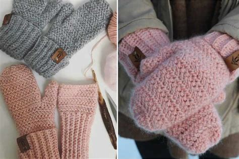 Warm and Cozy! Crochet Easy Winter Mittens