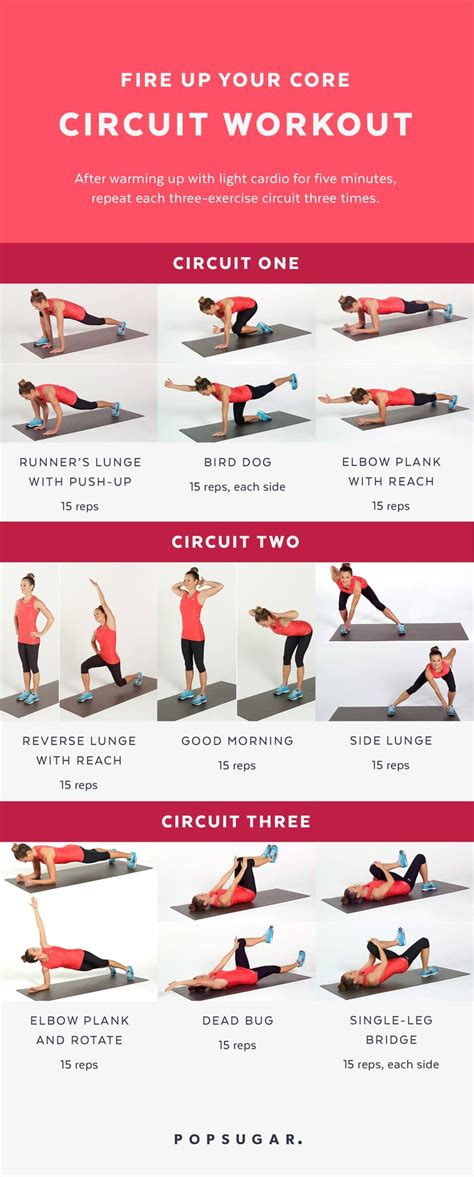 Free Printable Circuit Workout Routines