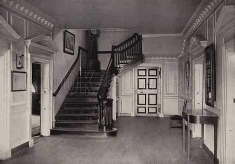 Mount Vernon: Mansion Interior, Central Hall stock image | Look and Learn