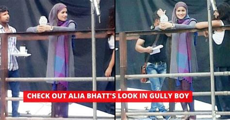 Alia Bhatt's Look In Gully Boy Is Leaked, It Is Hard To Guess Her Character