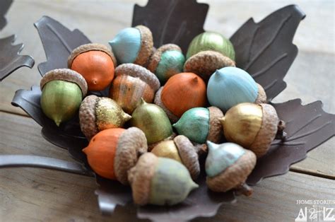 How to Paint Acorns