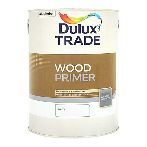 Dulux Trade Wood Primer White 5L