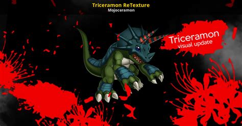 Triceramon ReTexture [Digimon Survive] [Mods]