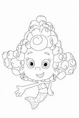 Bubble Guppies Molly Coloring Pages sketch template
