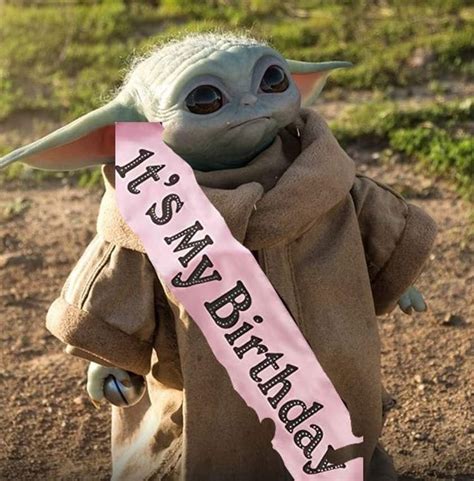 Happy birthday baby yoda – Artofit