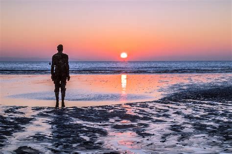 Crosby Beach in Liverpool - Relax on a Sandy Beach With an Iconic Modern Art Installation – Go ...