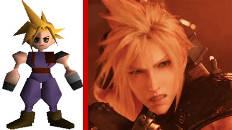 Comparing the FF7 Remake Character Designs vs the Original Final ...