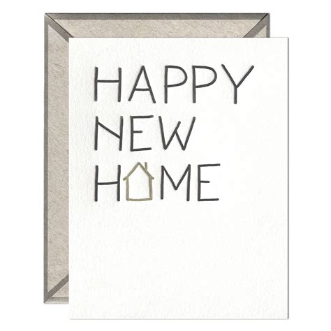 Happy New Home card - Paper On Pine Happy New Home card