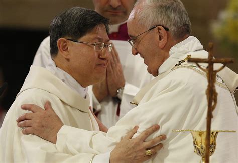 Pope Francis appoints Cardinal Tagle to head Congregation for the Evangelization of Peoples ...