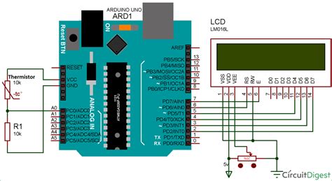 Measure Temperature Using Arduino And NTC Thermistor, 52% OFF