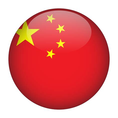 China 3D Rounded Flag with Transparent Background 15272052 PNG