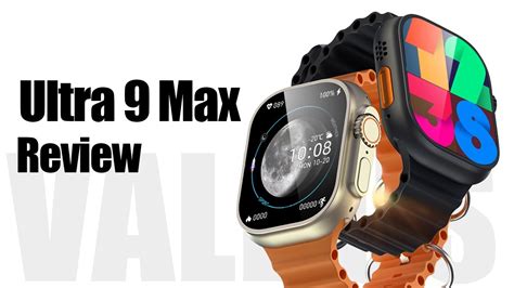 Ultra 9 Max Smart Watch; Full Unboxing & Review - YouTube