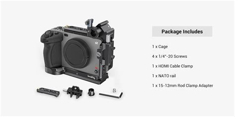 Half Camera Cage for SONY FX3/ FX30 3278