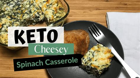 Keto Spinach Casserole | Healthy Ambitions