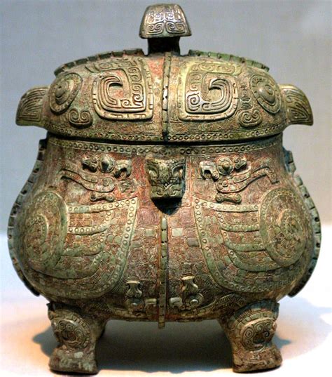 Bronze jar, Zhou Dynasty. #chinese | Ancient china, Chinese bronze, Bronze figurine