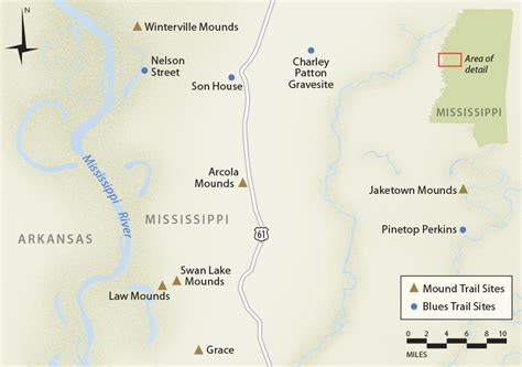 Mississippi Delta Map | Dolmarva Design Maps