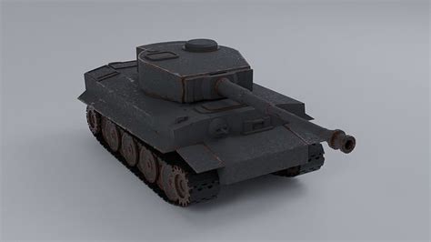 Tiger Tank 3D model | CGTrader